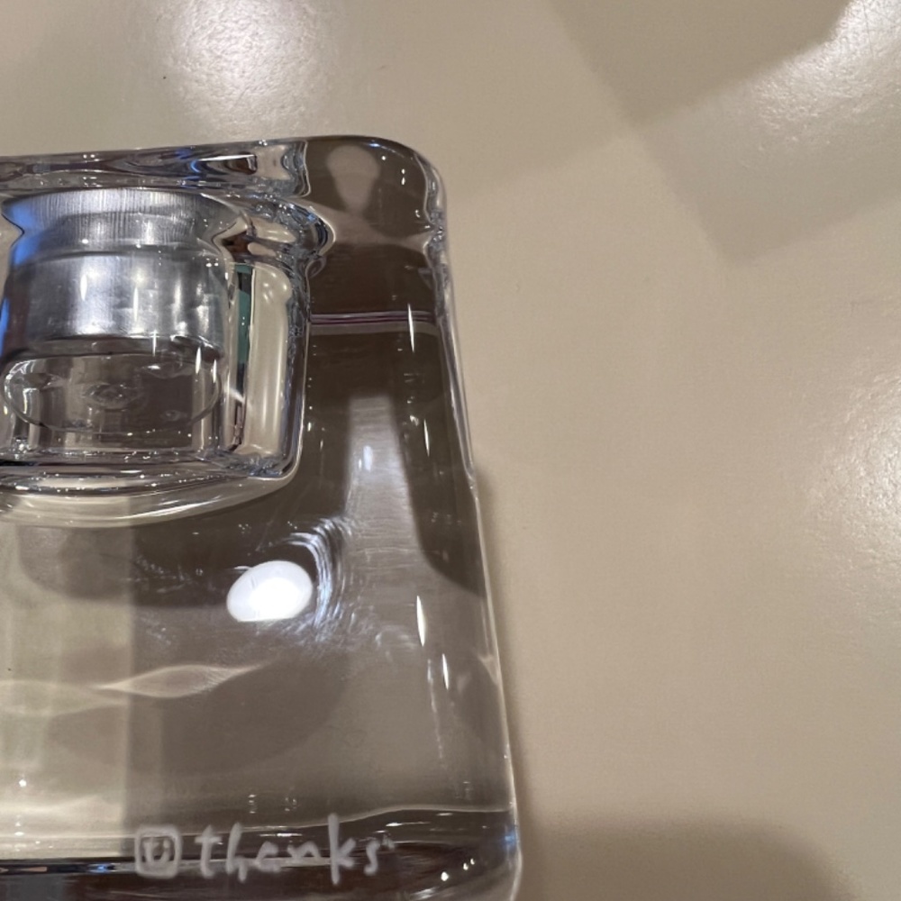 Orrefors crystal Ice Cube votive A - Picture 8 of 8